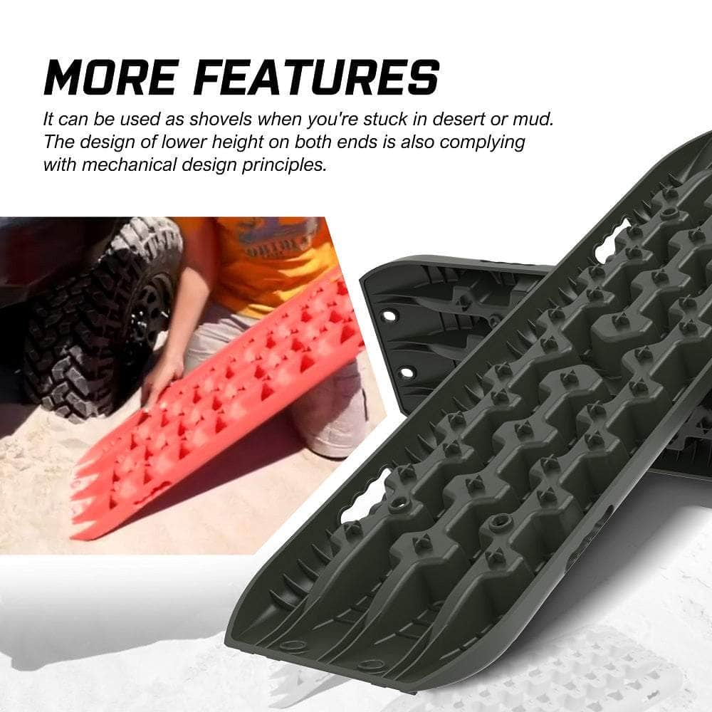 Gen3.0 Olive Offroad Vehicle 4X4 Recovery Tracks Boards (4Pcs)
