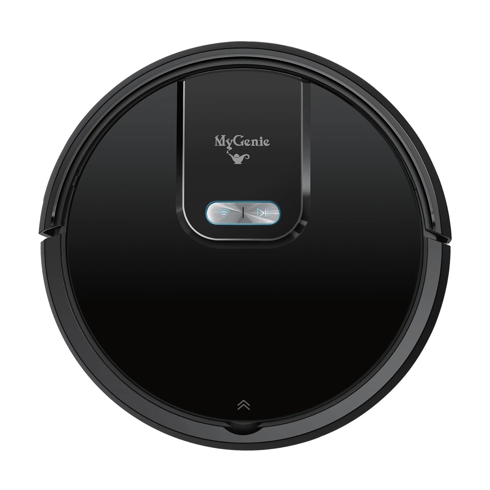 Genie Gmax Wi-Fi Robotic Vacuum Cleaner Smart Auto Mop Floor Cleaner Black