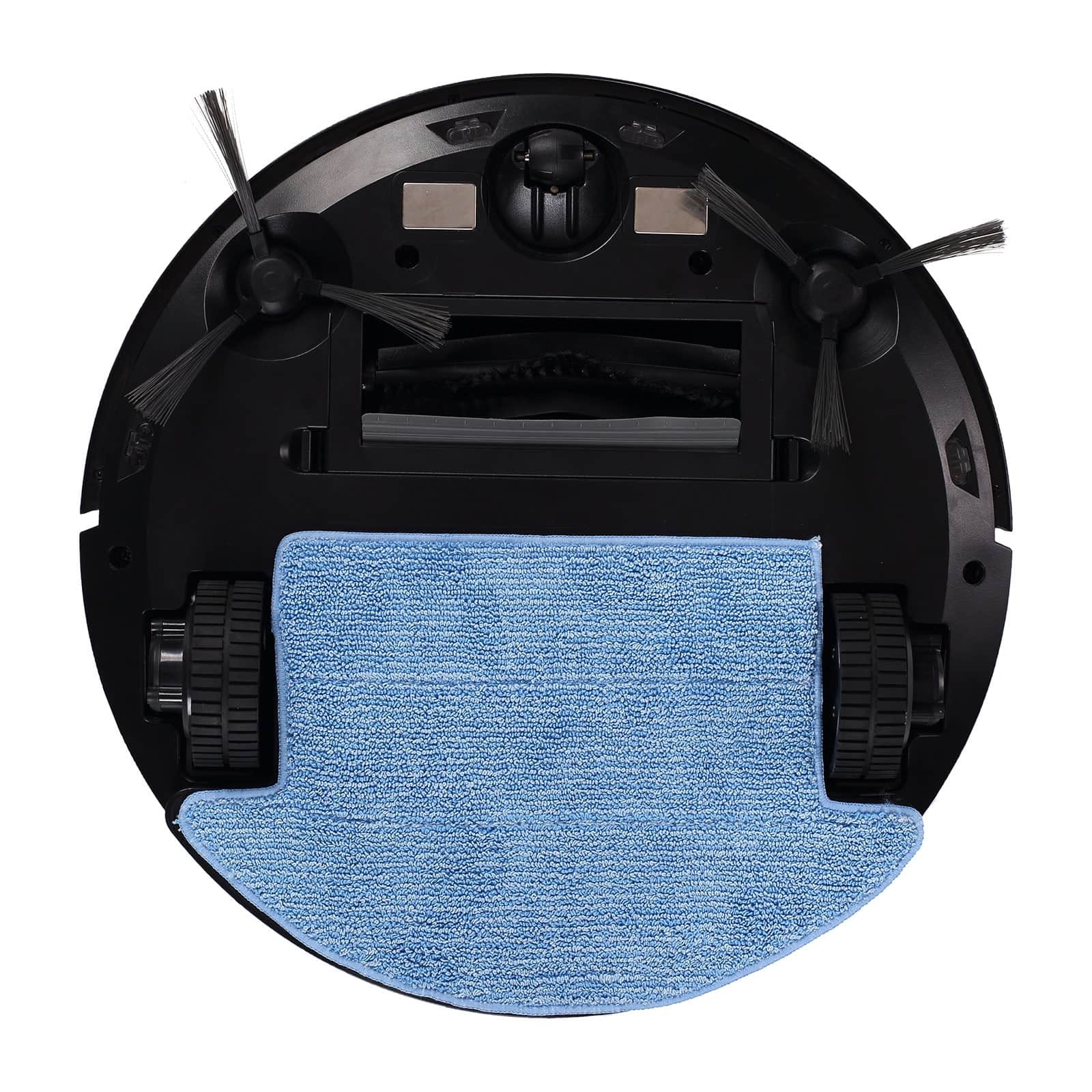 Genie Gmax Wi-Fi Robotic Vacuum Cleaner Smart Auto Mop Floor Cleaner Black