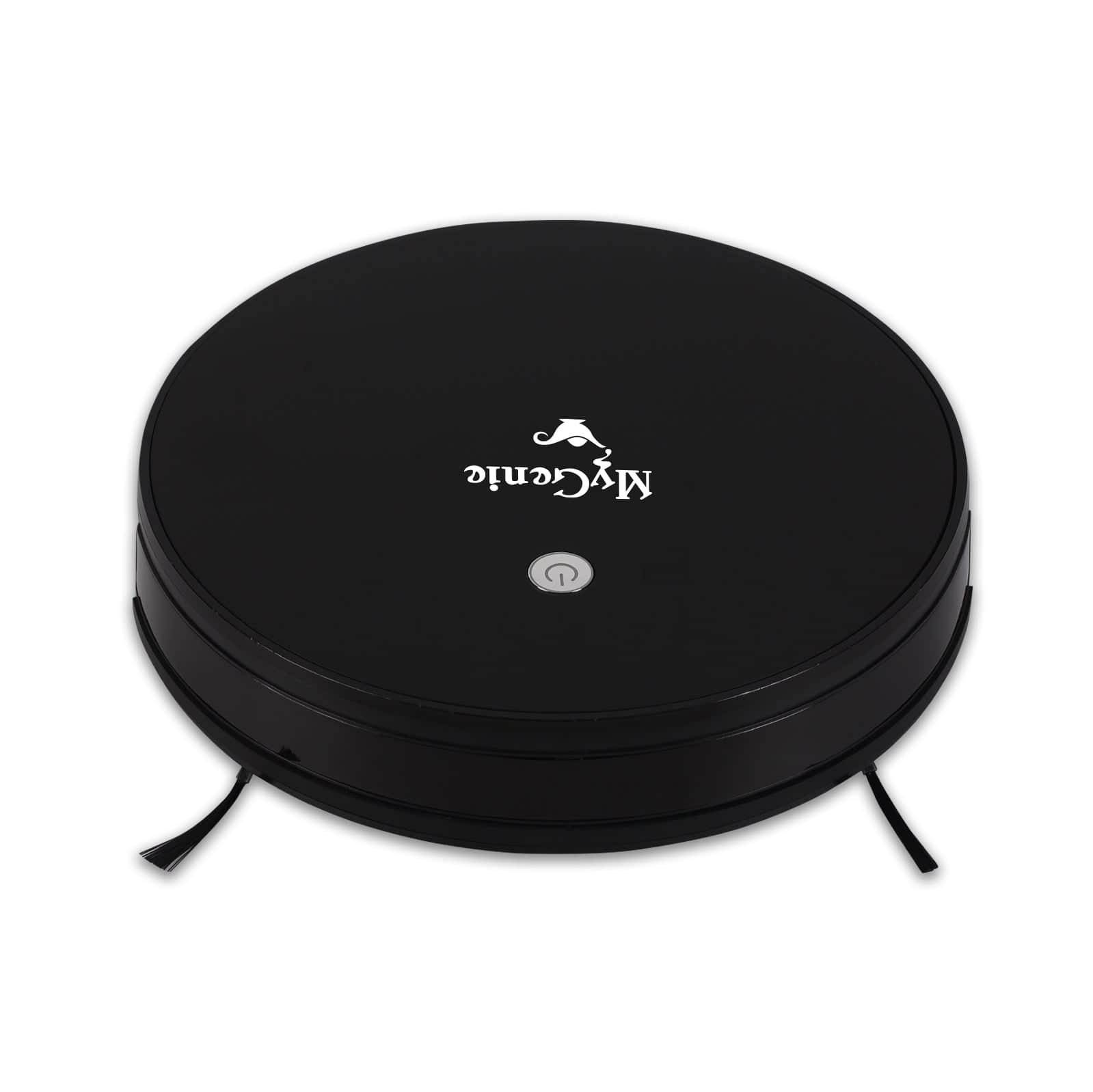 Genie Xsonic Robotic Vacuum Cleaner Smart Sensor Auto Suction Mop Black