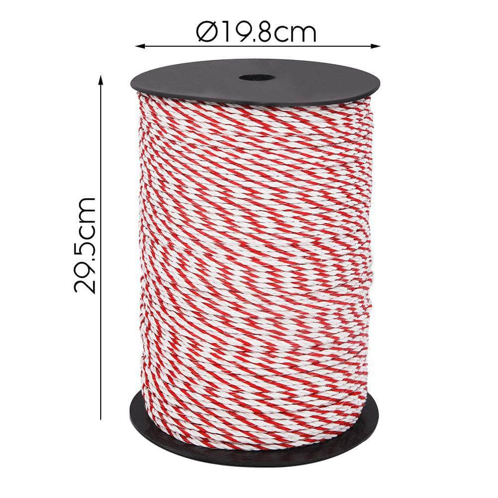 Electric Fence Poly Rope 2X 500M with Fencing