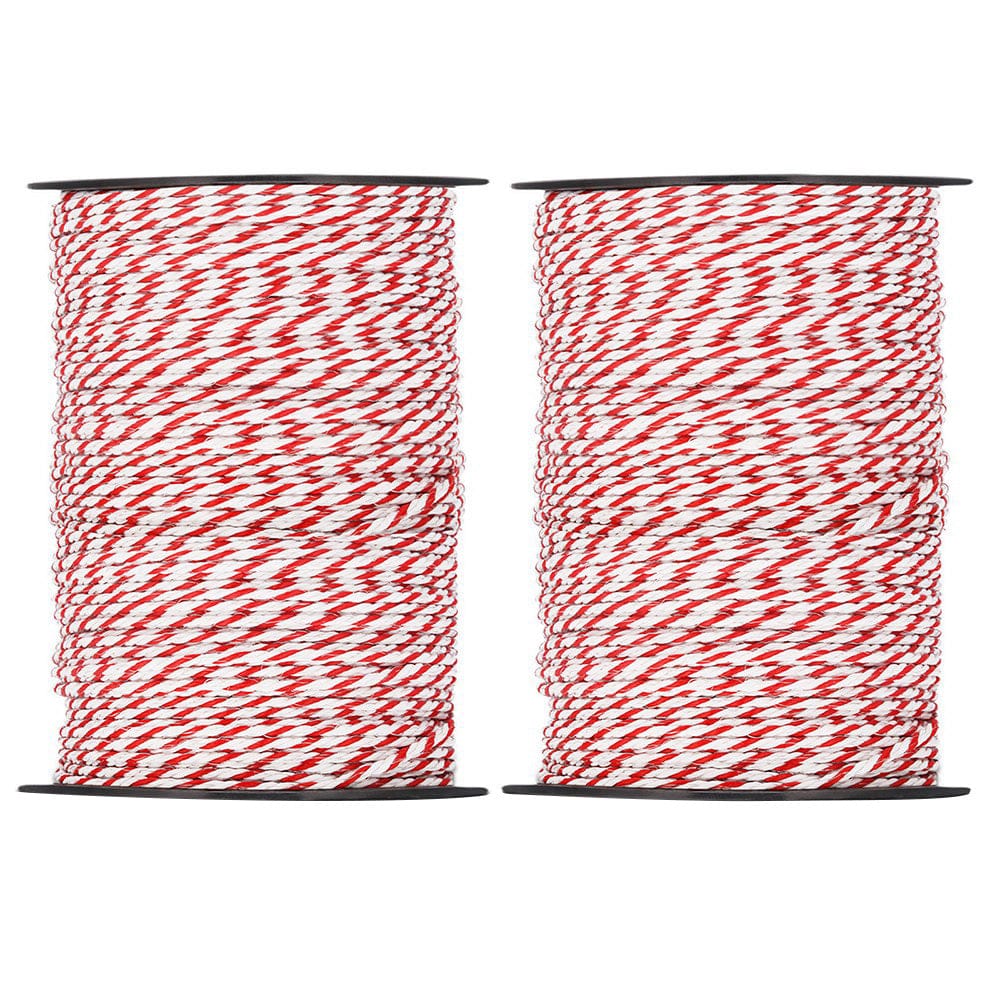 Fencing - Electric Fence Poly Rope 2X 500M