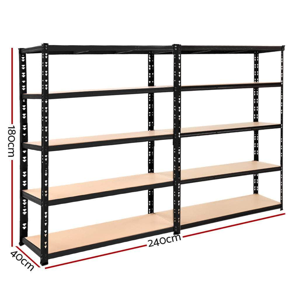 Giantz 2.4Mx1.8M Garage Shelving Warehouse Rack Pallet Racking Storage Steel