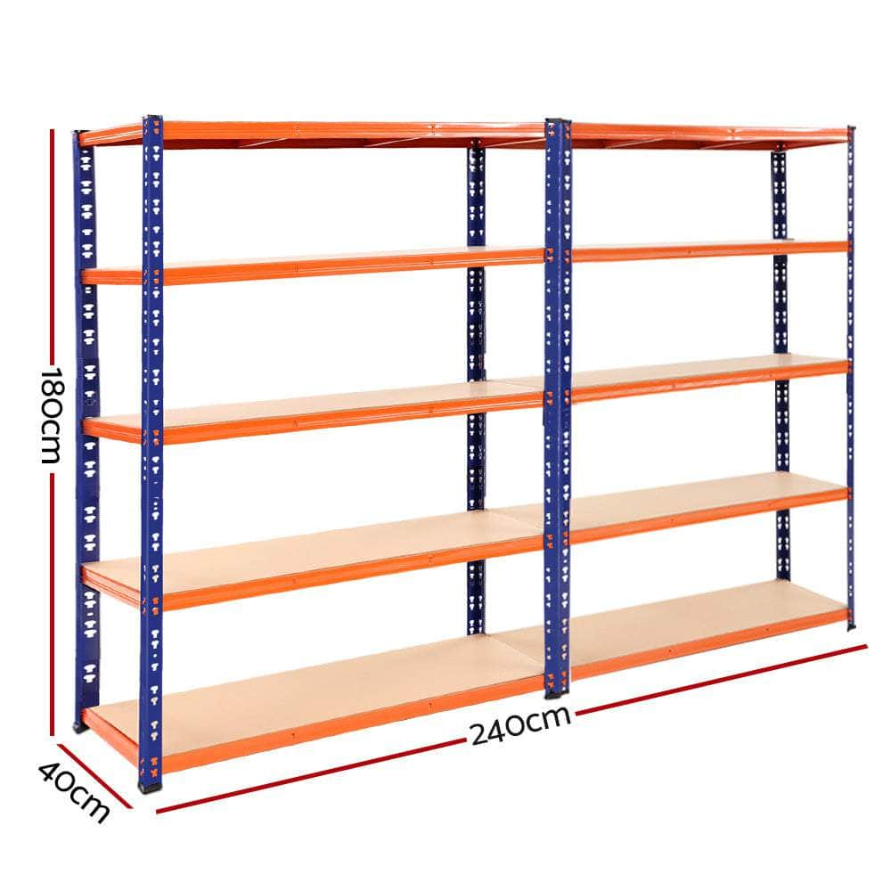 Giantz 2.4Mx1.8M Garage Shelving Warehouse Rack Pallet Racking Storage Steel