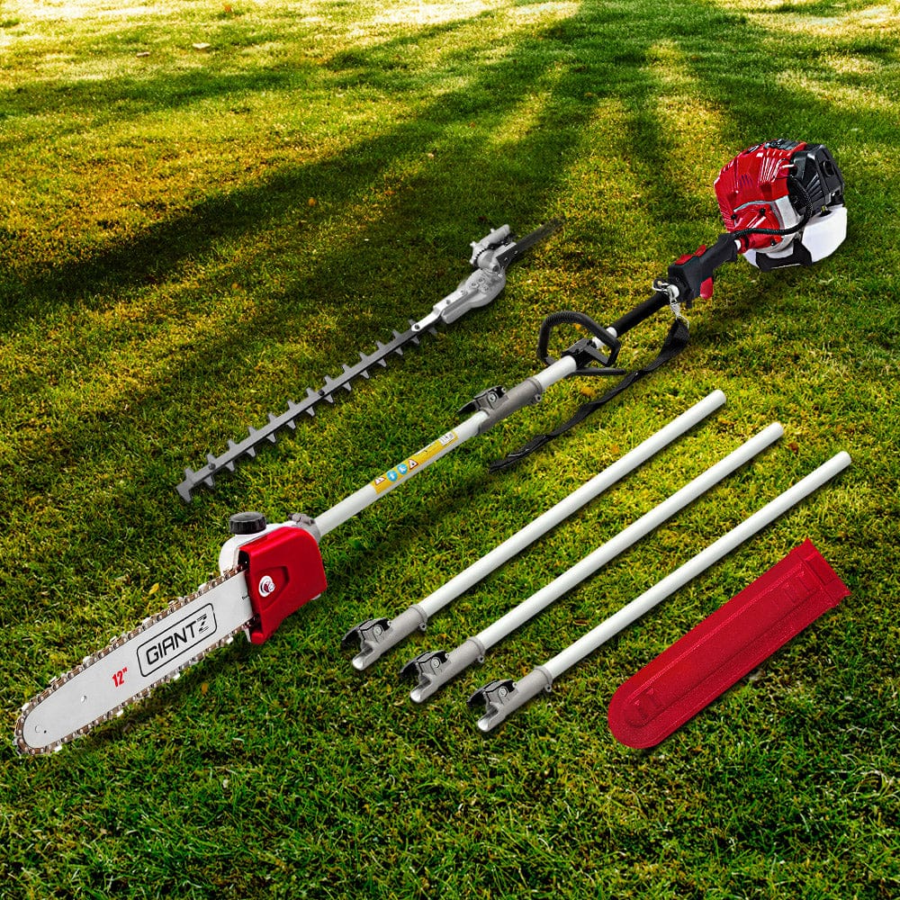 65Cc Pole Chainsaw Hedge Trimmer 12In Chain Saw 4.3M Long Reach