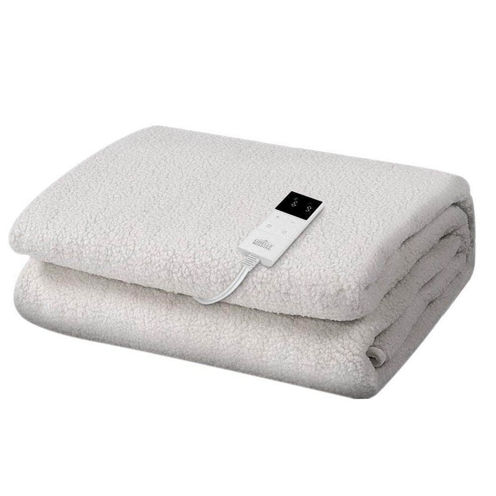 Giselle Bedding 9 Setting Fully Fitted Electric Blanket - Single
