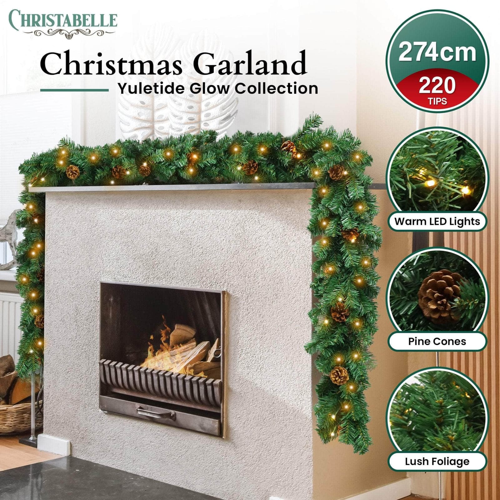 Glow Christmas Garland | 38dsd - photo 11