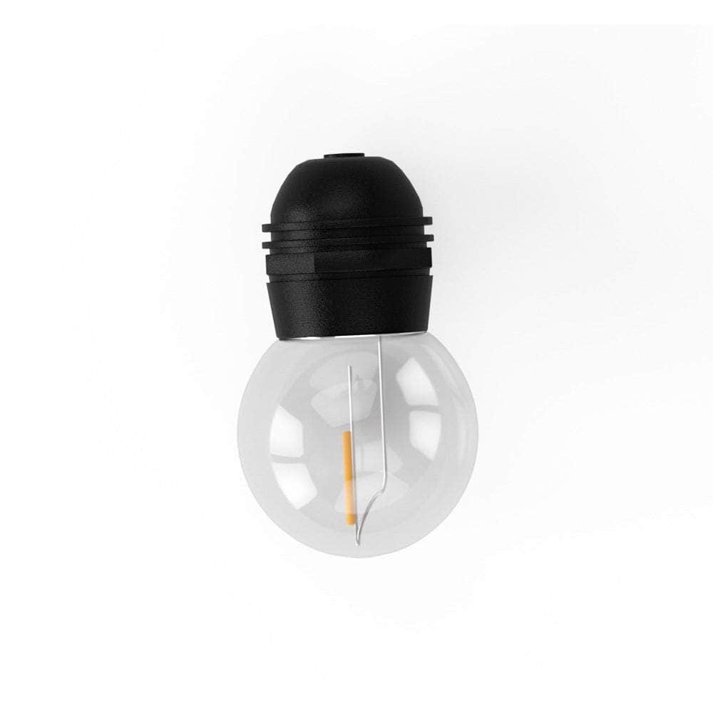 Glowing Solar Festoon Lights for Outdoor Christmas Magic