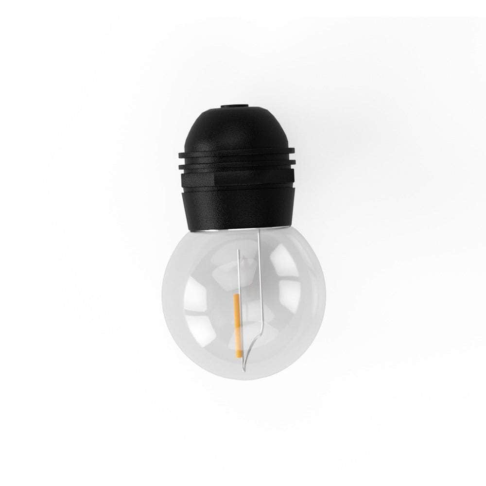 Glowing Solar Festoon Lights for Outdoor Christmas Magic