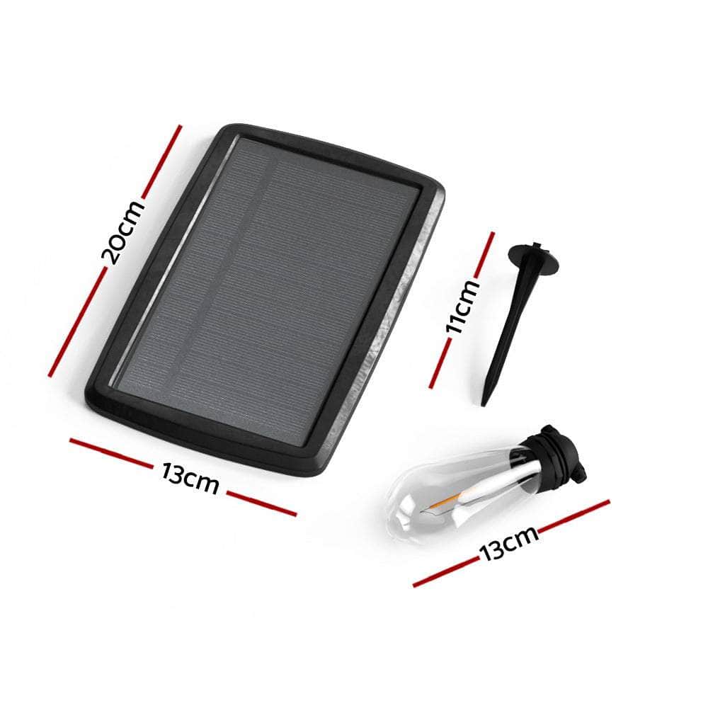 Glowing Solar Festoon Lights for Outdoor Christmas Magic