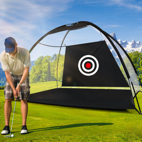 3M Golf Practice Net Hitting Black - Nets Driving Netting Chipping