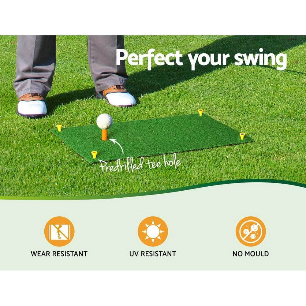 Golf Hitting Mat Portable Driving Range Practice Training