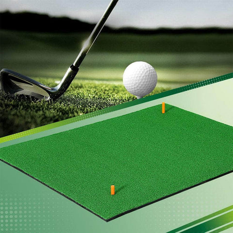 Golf Hitting Mat Portable Driving Range Practice Training Aid 100x125cm