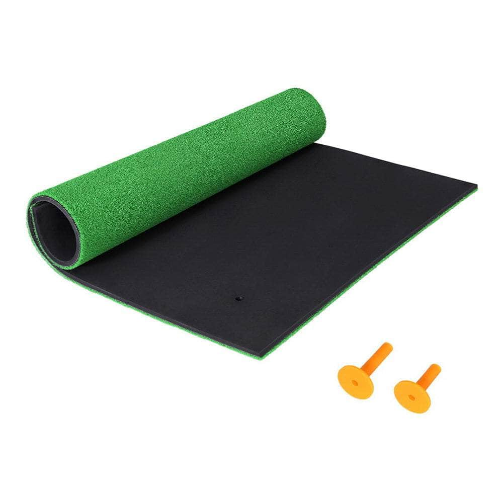 Golf Hitting Mat Portable Driving Range Practice Training Aid 100x125cm