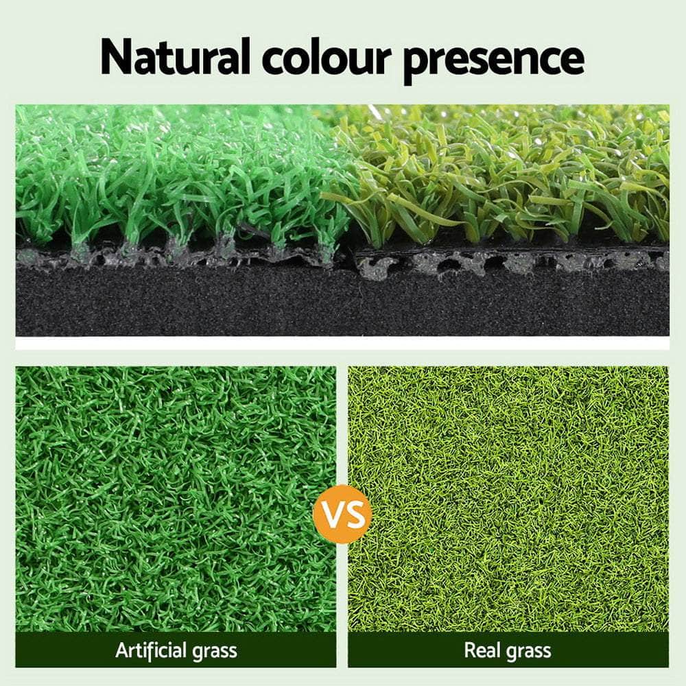 Golf Hitting Mat Portable Driving Range Practice Training Aid 3 in 1