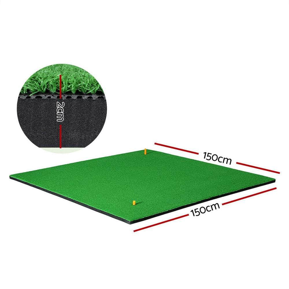 Golf Hitting Mat Portable Driving Range Practice Training Aid