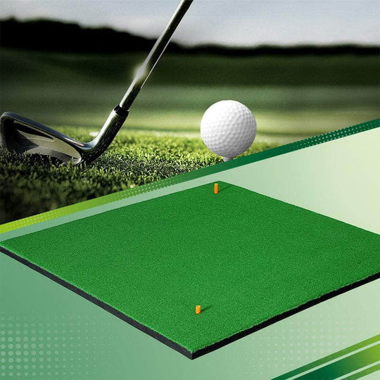 Golf Hitting Mat Practice Training Aid 150X150Cm