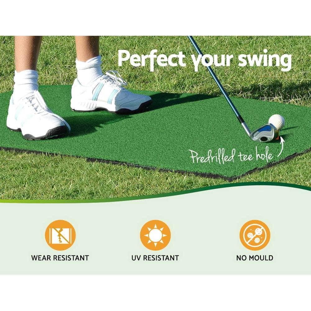 Golf Hitting Practice Mat Portable Driving