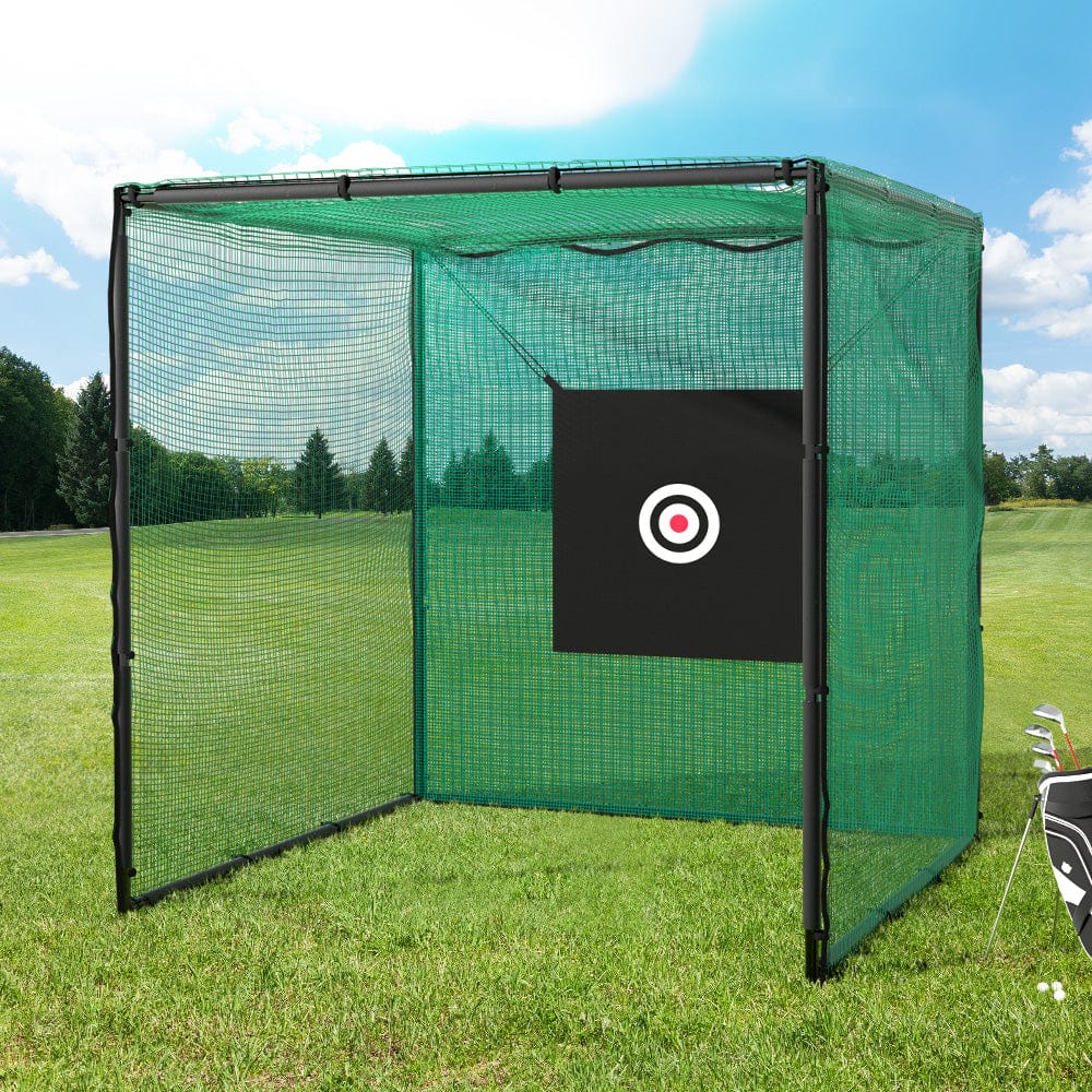 3M Golf Practice Net Hitting Cage With Steel Frame Baseball Training with Football