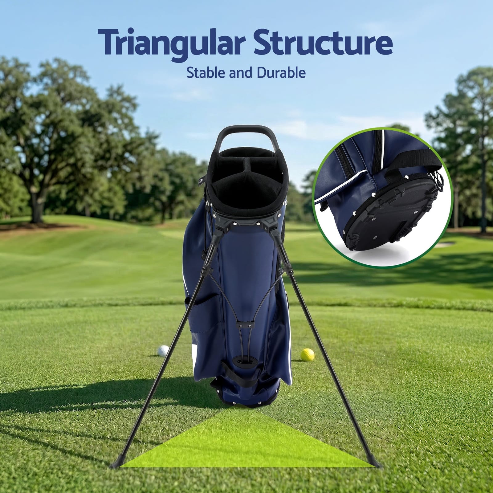 Golf Stand Bag Lightweight Dual Strap Club Divider, Sports & Fitness - photo 7