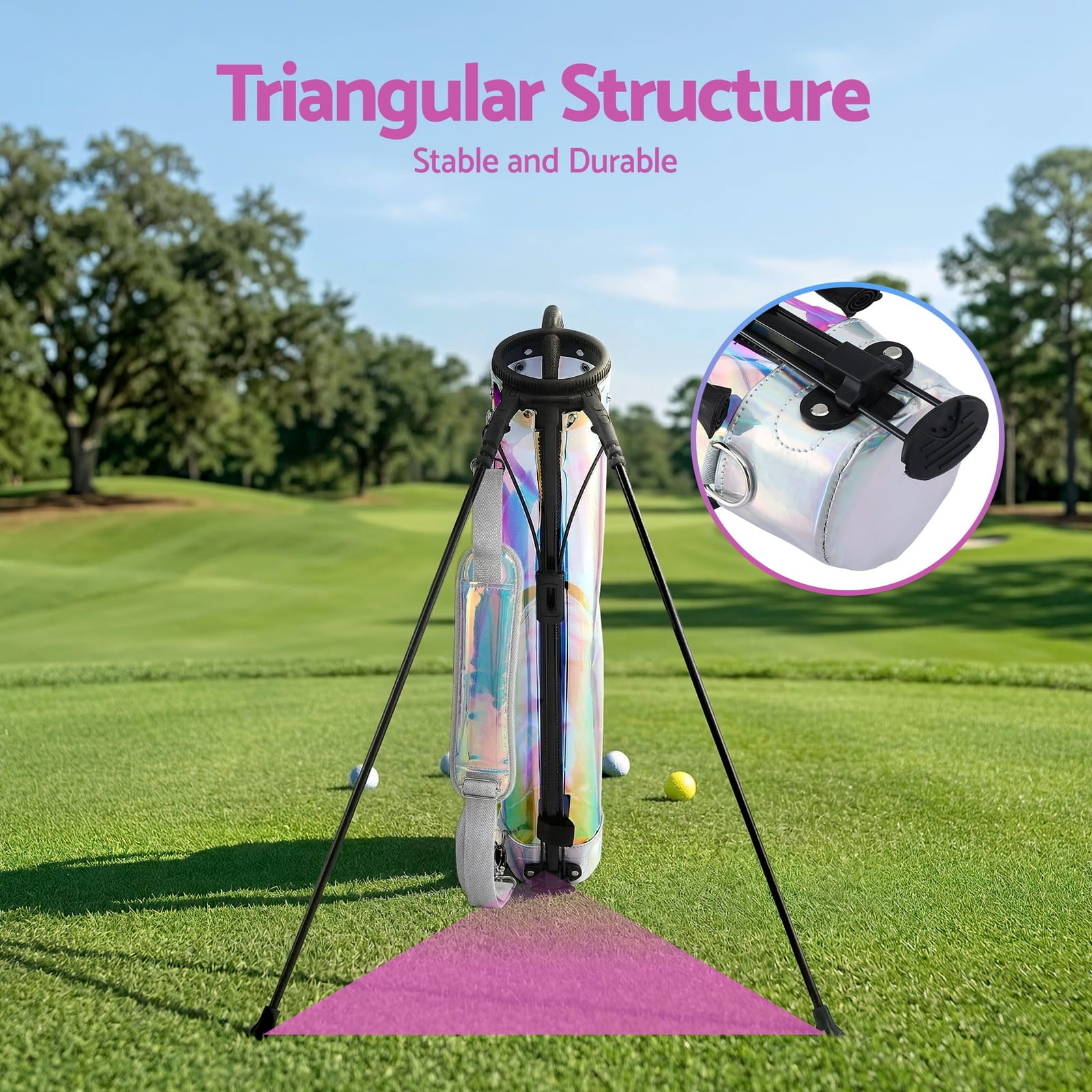 Golf Stand Bag Lightweight Sunday Pitch Putt - Sports & Fitness - photo 9