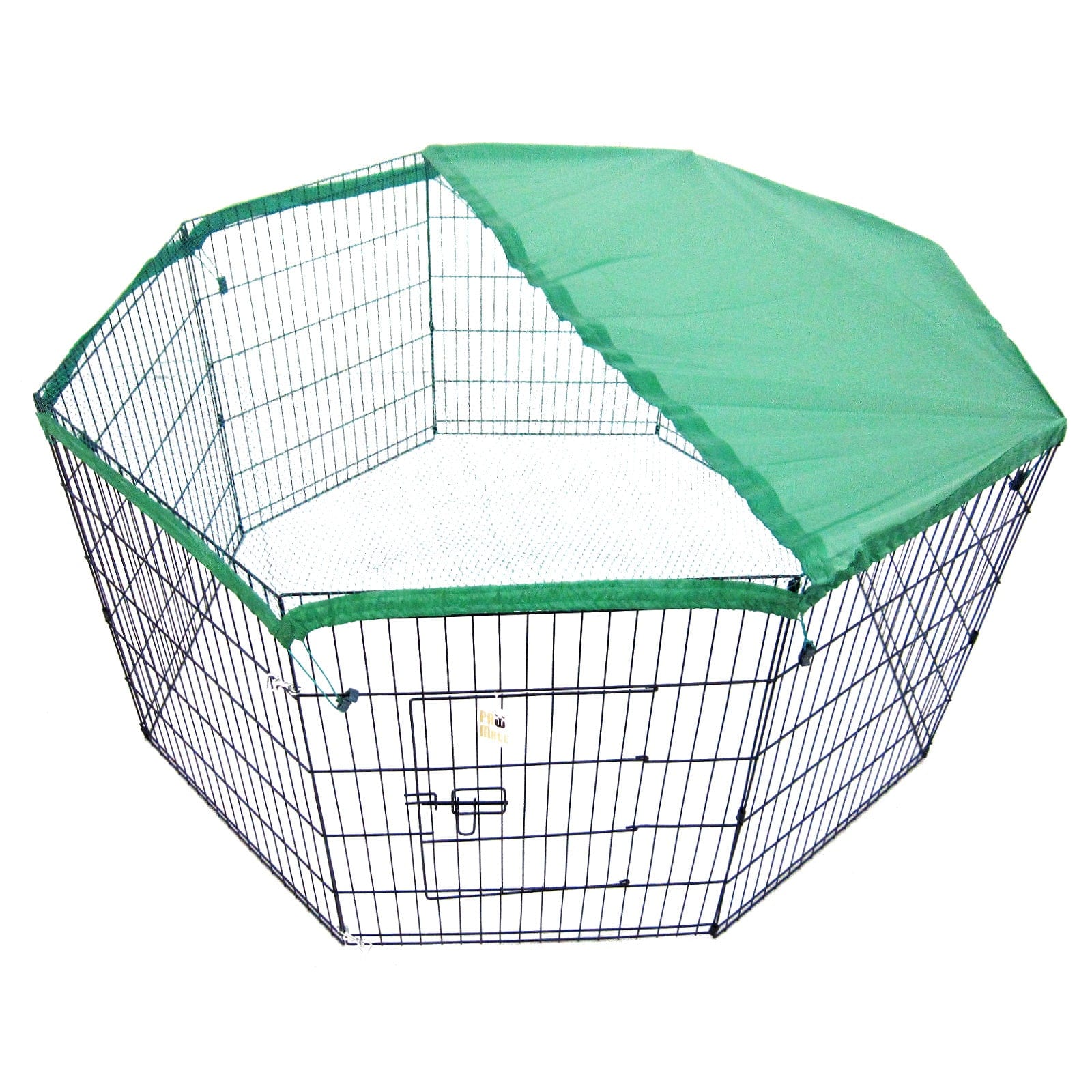 Net Cover Green for Pet Playpen Dog Cage 24in, Green colour