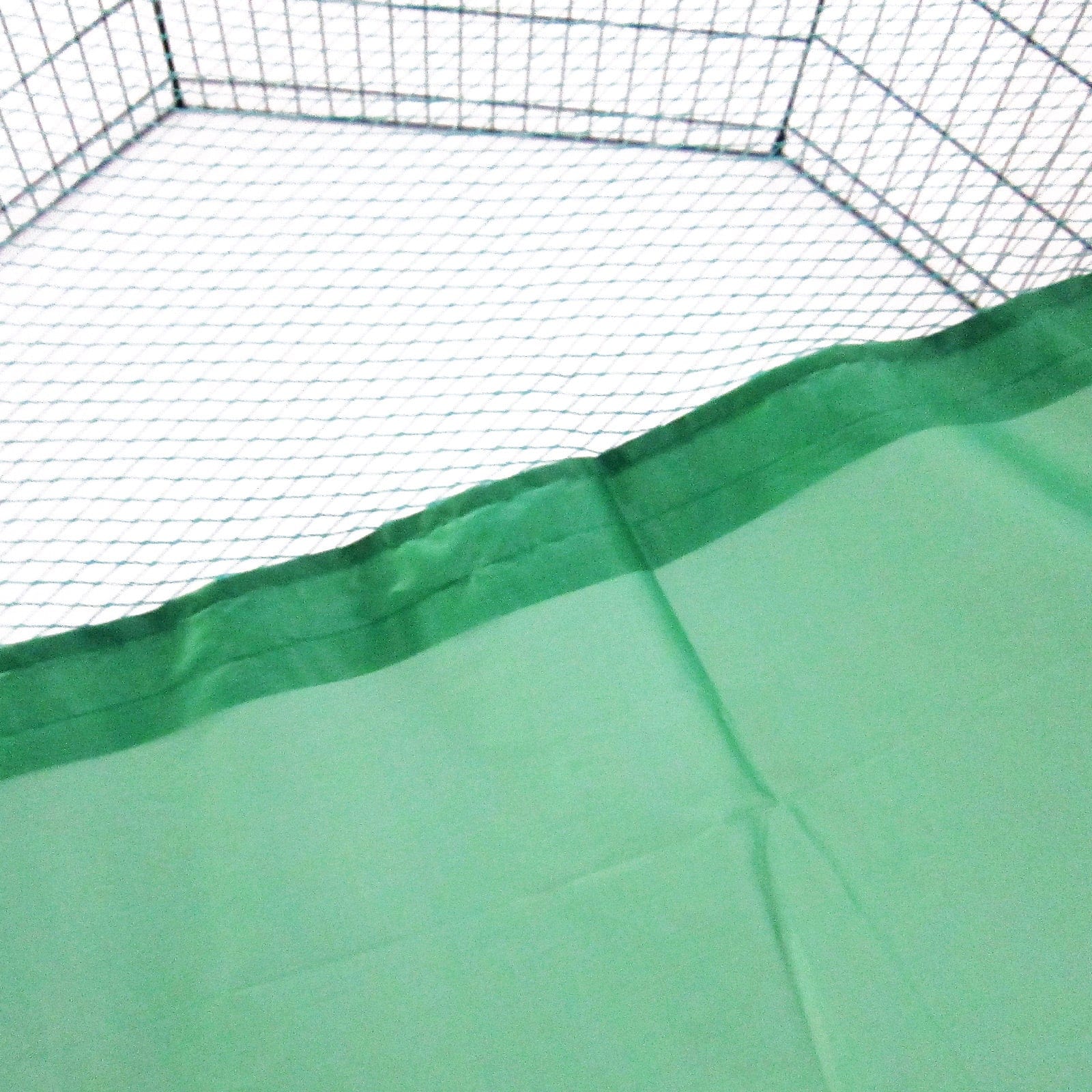 Net Cover Green for Pet Playpen Dog Cage 24in with Dog Playpens & Gates