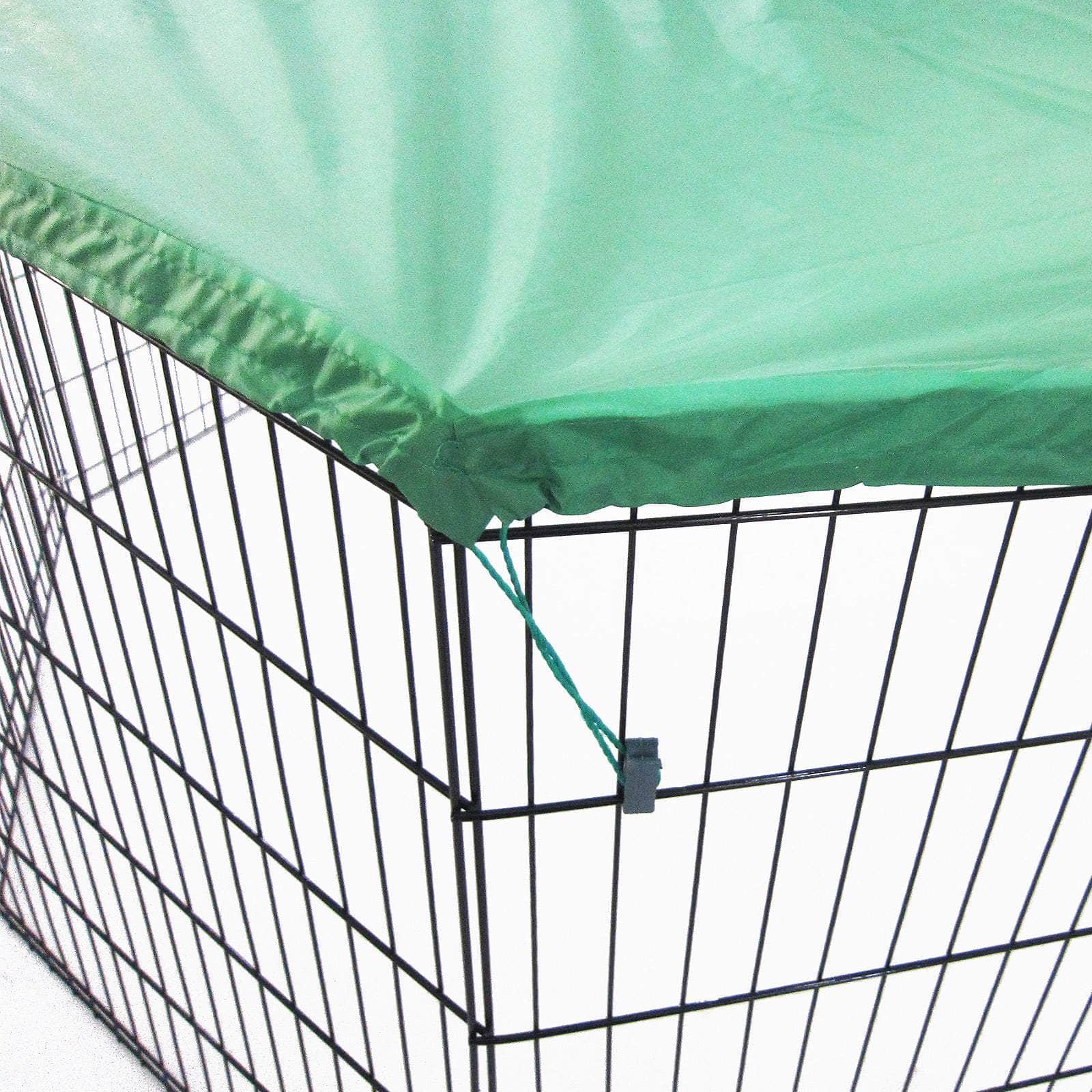 Green Net Cover For Pet Playpen 30In Dog Exercise Enclosure Fence Cage