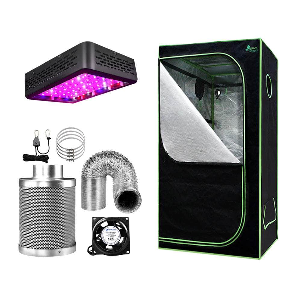 Greenfingers Grow Tent 600W LED Grow Light 4 Ventilation