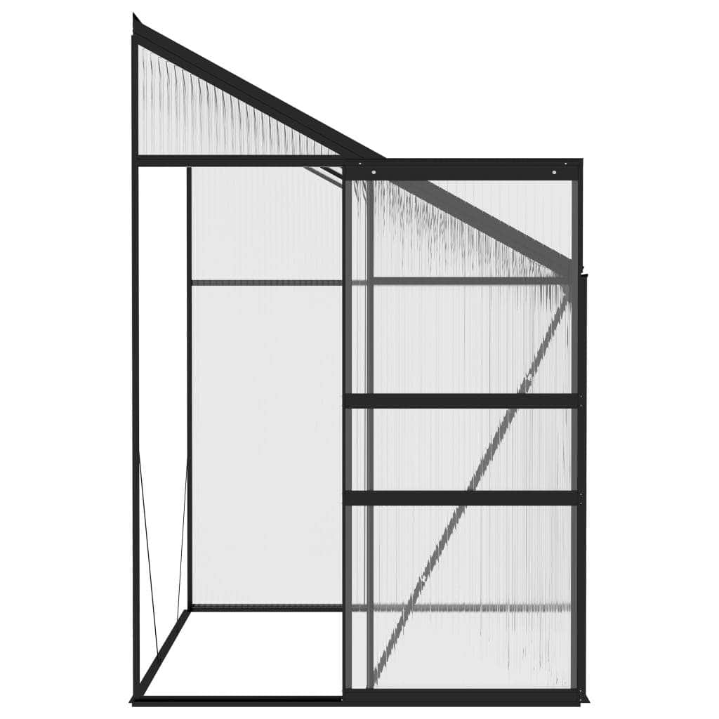 Greenhouse Anthracite Aluminium with Greenhouses