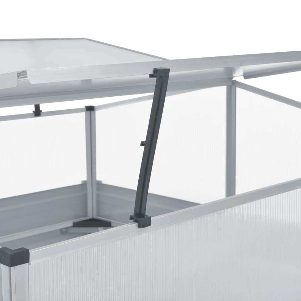 Greenhouse Galvanised Steel Grey - Simple deals