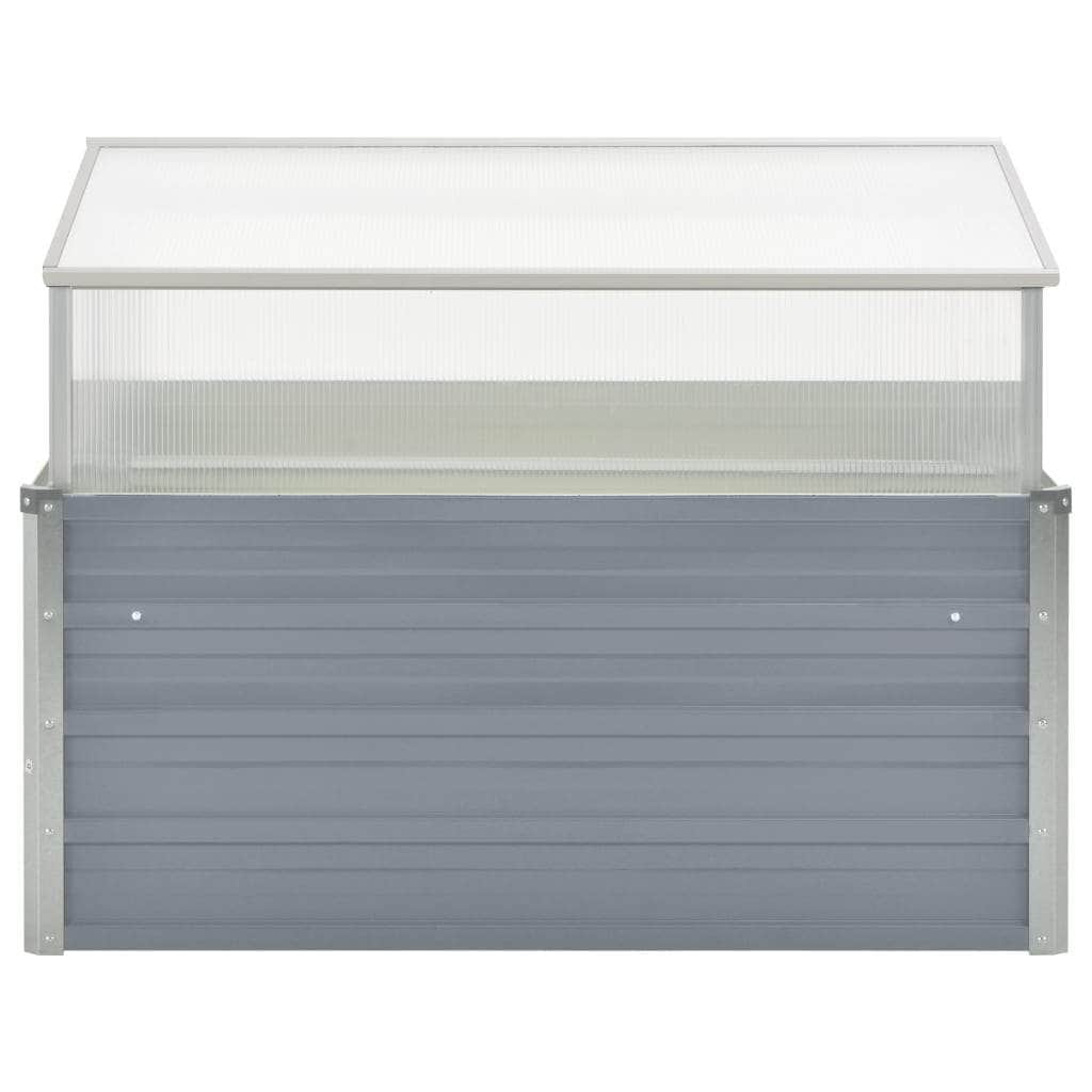 Greenhouse Galvanised Steel Grey - Simple deals