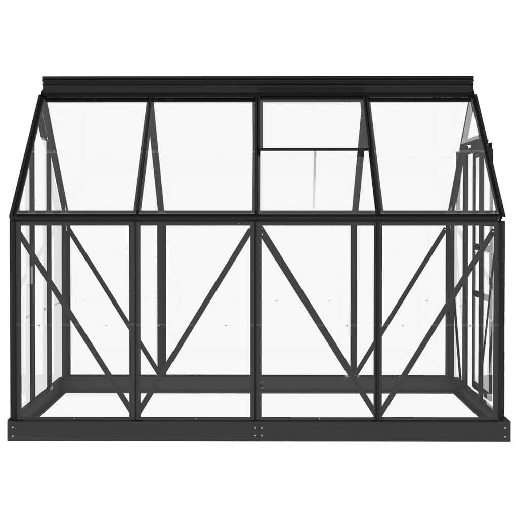 Greenhouse Replacement Frame Anthracite Aluminium with 32QV