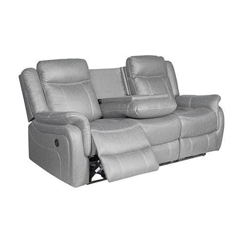 Grey Fabric Finest: Recliner Duo