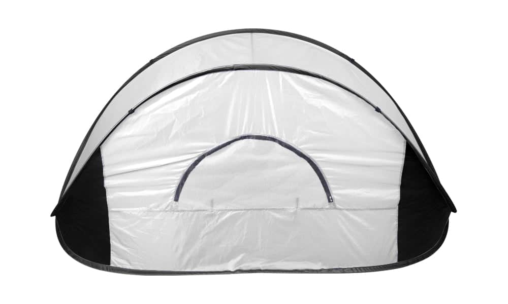 Grey Pop-Up Camping Tent Portable Beach Hiking Sun Shade Shelter