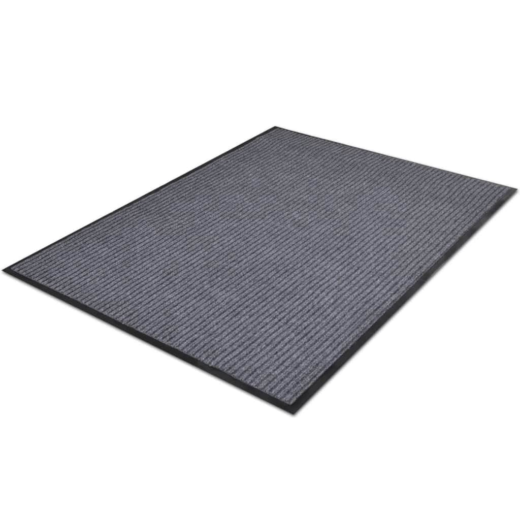 Door Mats - Grey PVC Door Mat S