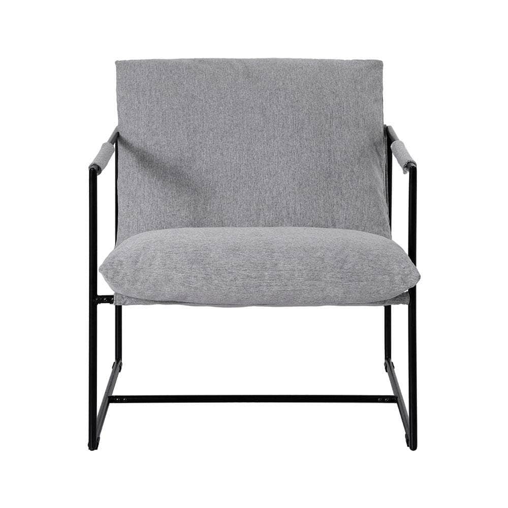 Grey Sling Armchair Lounge Chair – Comfortable Armchair Design