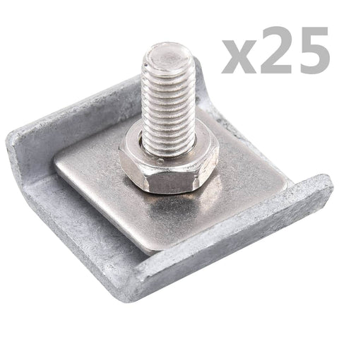 Grid Mat Connector Silver