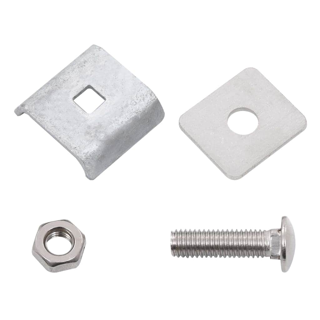 Grid Mat Connector Silver
