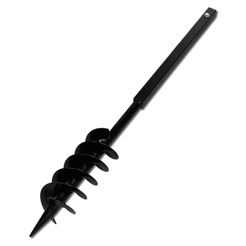 Ground Drill with Handle 100 mm with Etension Tube 13 m Steel