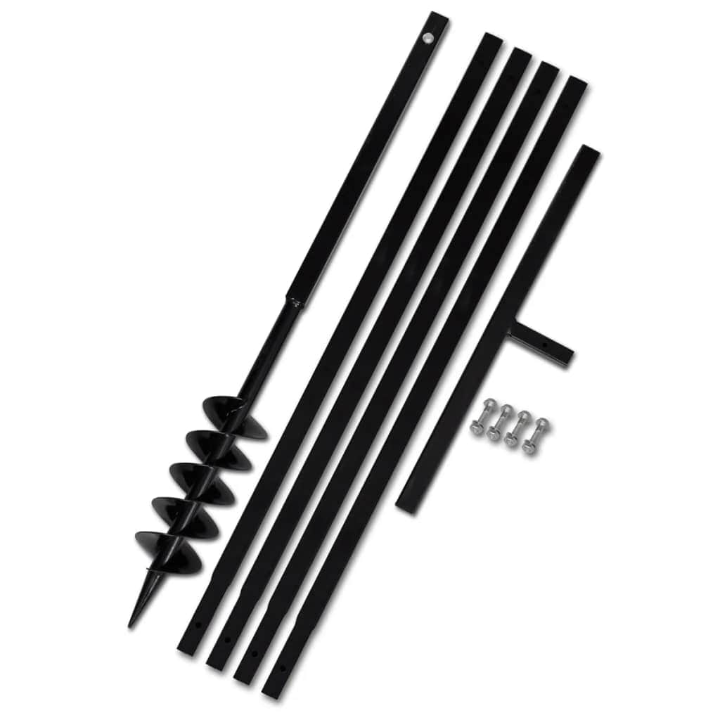Ground Drill with Handle 100 mm with Etension Tube 5 m Steel on Afterpay | ZipPay | LayBuy | Klarna