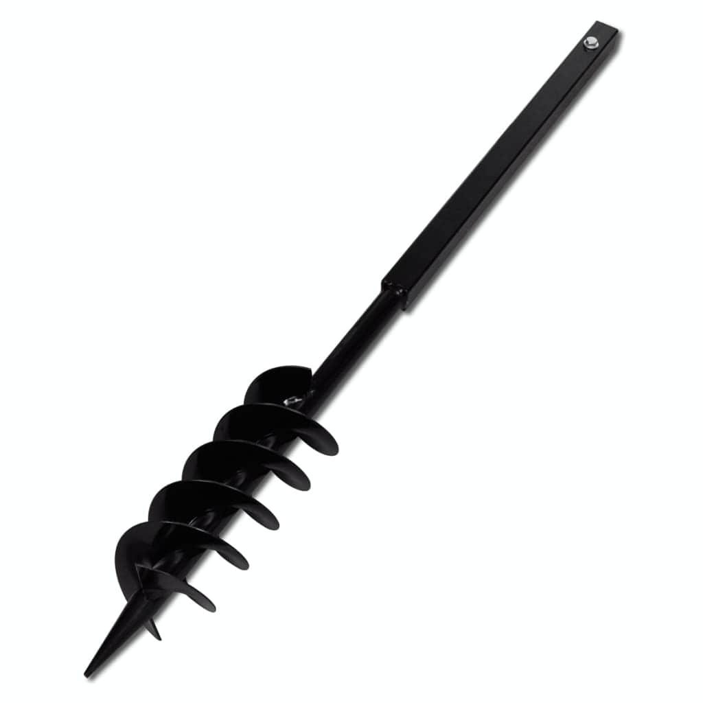 Ground Drill with Handle 100 mm with Etension Tube 5 m Steel