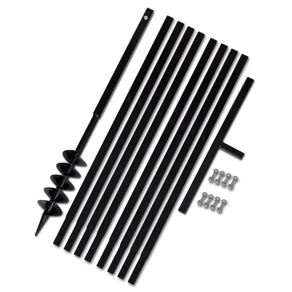 Ground Drill with Handle 100 mm with Etension Tube 9 m Steel on Afterpay | ZipPay | LayBuy | Klarna