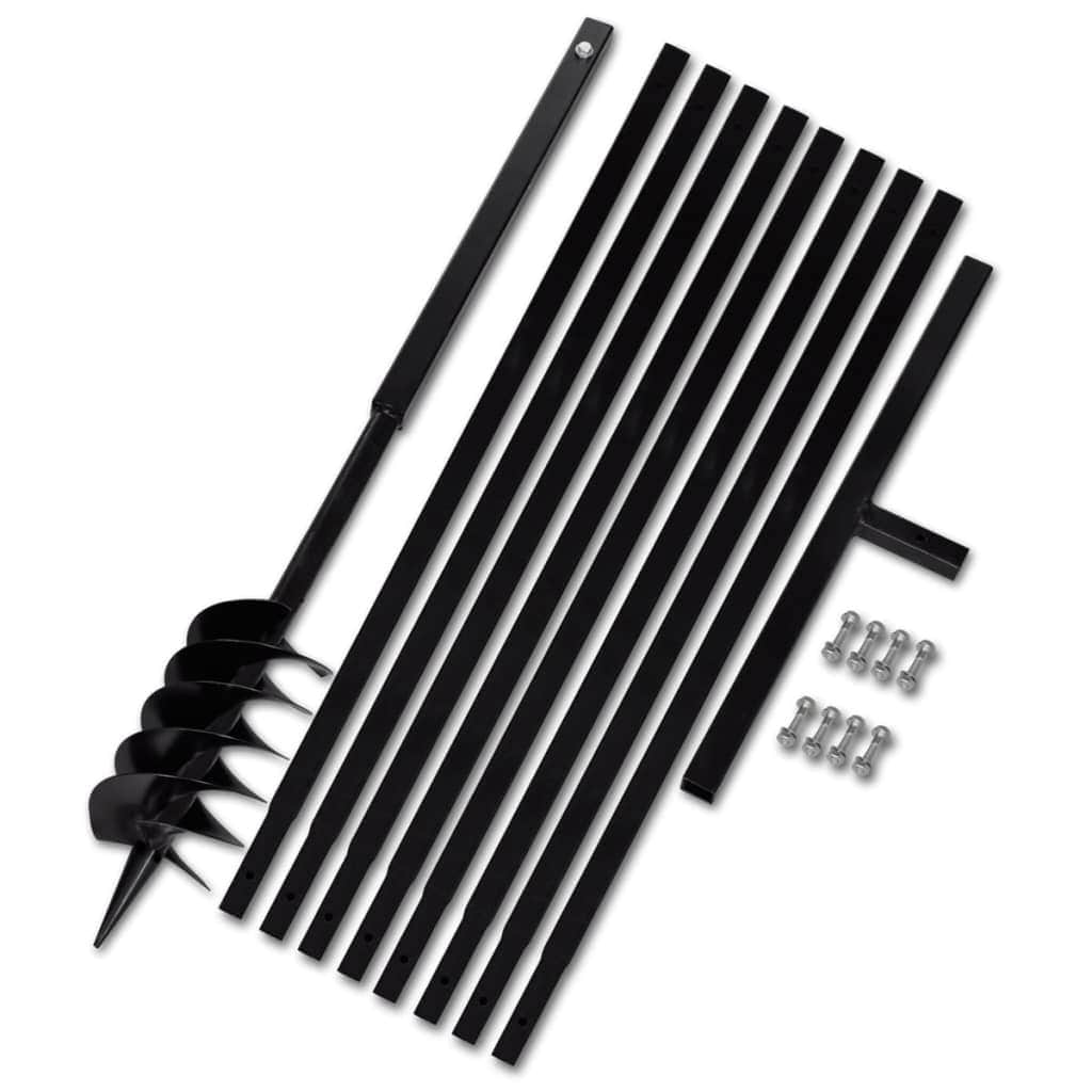 Ground Drill with Handle 120 mm with Etension Tube 9 m Steel on Afterpay | ZipPay | LayBuy | Klarna