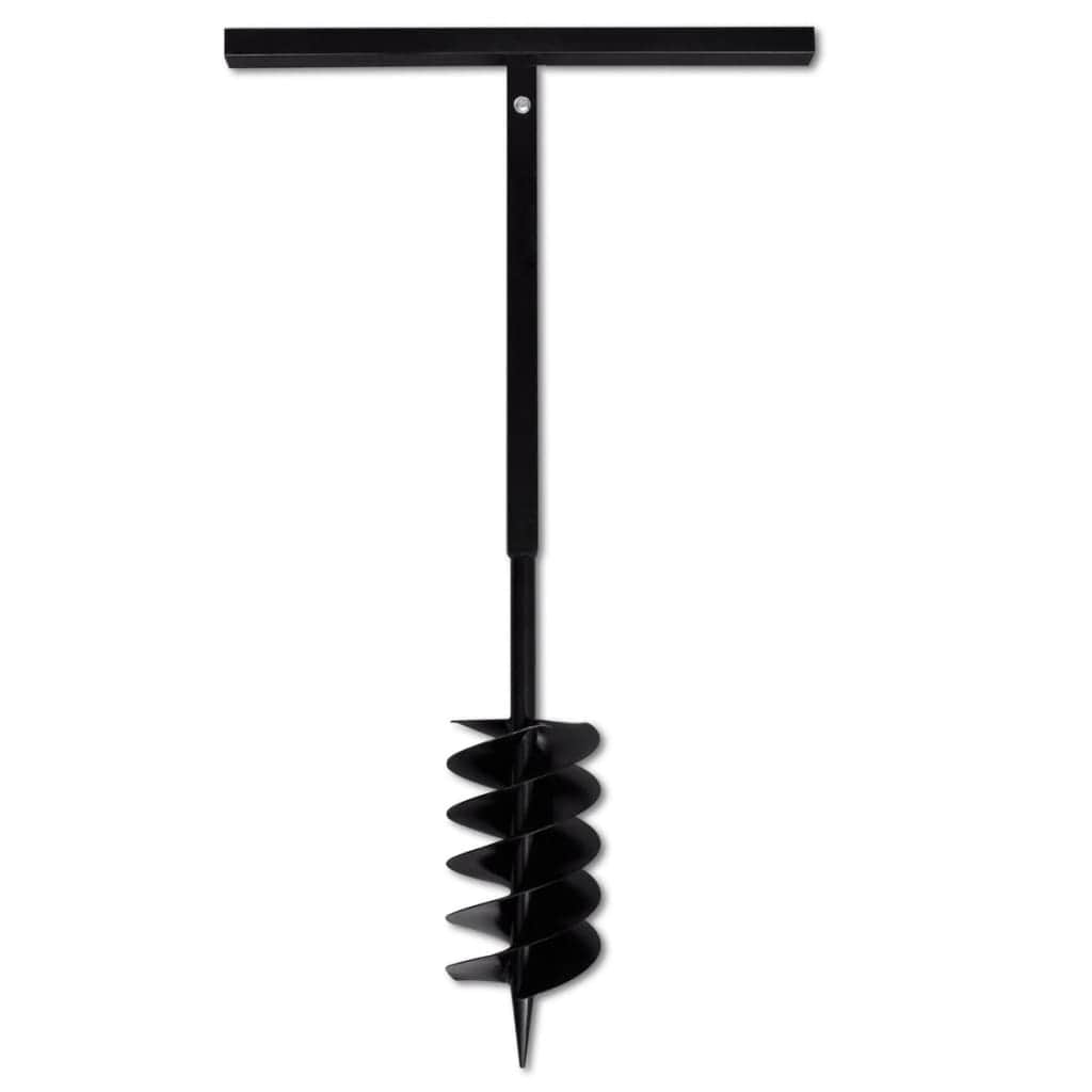 Ground Drill with Handle 150 mm with Etension Tube 13 m Steel
