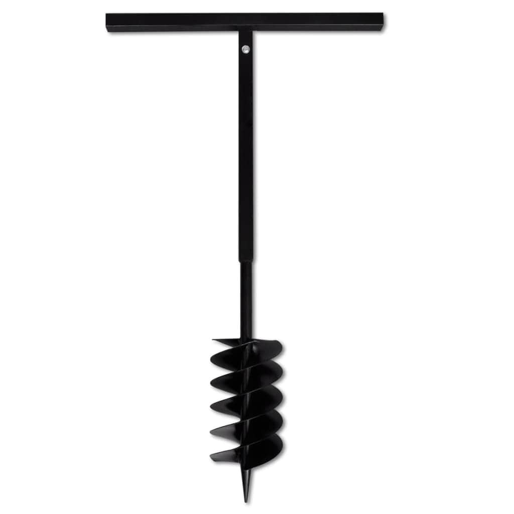 Ground Drill with Handle 150 mm with Etension Tube 5 m Steel