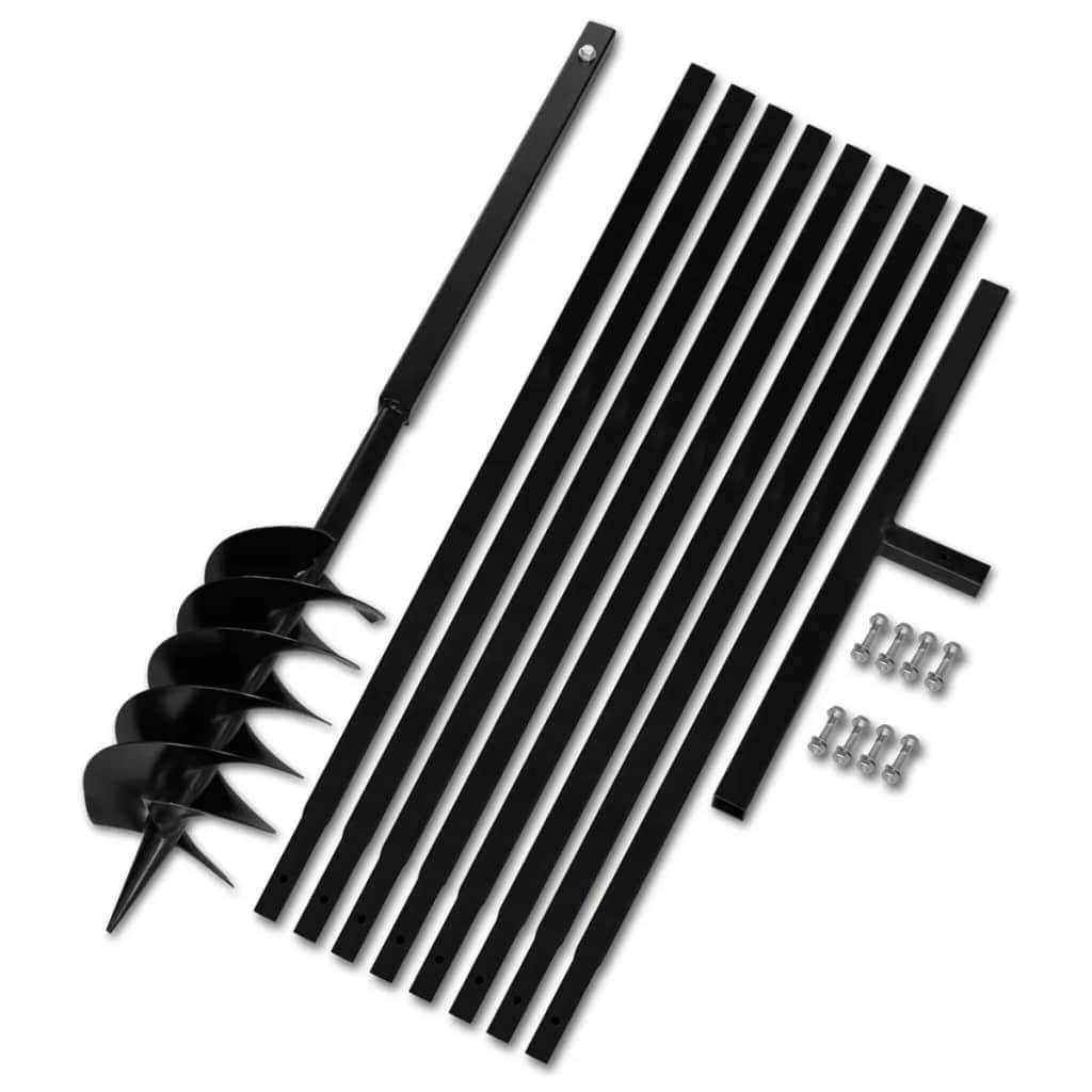 Ground Drill with Handle 150 mm with Etension Tube 9 m Steel on Afterpay | ZipPay | LayBuy | Klarna