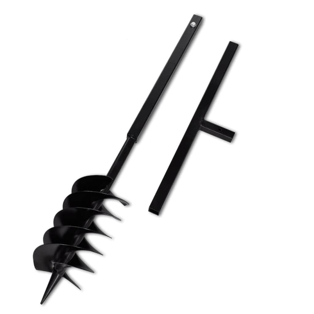 Ground Drill with Handle 150 mm with Etension Tube 9 m Steel