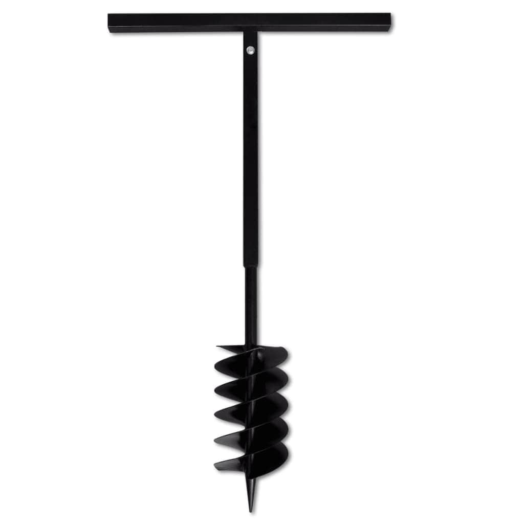 Ground Drill with Handle 150 mm with Etension Tube 9 m Steel