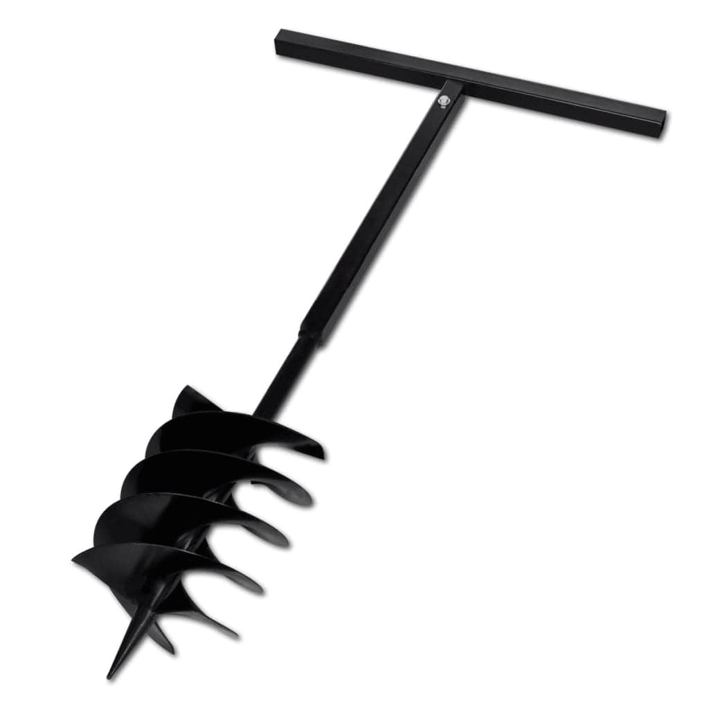 Ground Drill with Handle 200 mm with Etension Tube 9 m Steel